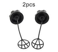 DORFEY Bouchon de réservoir de carburant for débroussailleuse Fuxtec, 2 pièces, compatible avec les modèles à fermeture éclair et à réservoir d'essence, pièces de rechange for équipement de jardinage