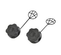 DORFEY Bouchon de réservoir d'essence de carburant, 2 pièces, adapté for Rotfuchs à fermeture éclair, débroussailleuse, débroussailleuse