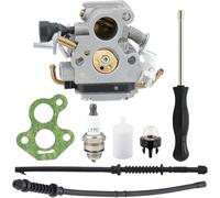 DORFEY Carburateur 506450501 adapté for Hus-qvarna 435 440 435E 440E 135 135E 140 140E for pièces de tronçonneuse Jonsared CS410 CS2240 CS2240S for Zama C1T-EL41