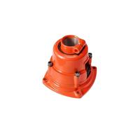 DORFEY Connecteur de Tambour d'embrayage carré 4T 9T, boîtier d'entraînement cannelé, pièce Accessoire for débroussailleuse 143R 543R G45(Sliver 28X9T)