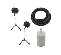 DORFEY Convient for H-u-s-q=v-a-r-n-a 346 345 340 350 351 353 pièce de rechange for tronçonneuse 531300354 outils de jardin bouchon de réservoir d'huile carburant kit de ligne de filtre