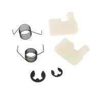 DORFEY Convient for recul for tronçonneuse 4500 5200 5800 pièces de tronçonneuse accessoires ensemble de 6 pièces volant moteur démarreur cliquet ressort pince