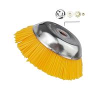 DORFEY Convient for tête de coupe-herbe universelle de 8 pouces 200 mm, brosse en fil de nylon for jardin et pelouse(Set)