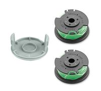 DORFEY Ensemble de 3 bobines de Fil et Capuchons de Protection for Coupe-Bordures Karcher 2.444-015.0 et LTR 36 (bobines de Rechange for Coupe-Bordures à Batterie).