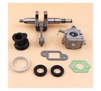 DORFEY Ensemble de joints d'étanchéité de vilebrequin et de carburateur for tronçonneuse S-t-i-H=-L 017 MS 170 MS 170, pièces de rechange, axe de 8 mm, Motosierra Gasolina