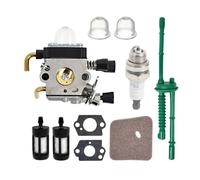 DORFEY Kit de carburateur de désherbage adapté for débroussailleuse s-t-i-h=l FS38 FS45 FS46 FS55 KM55 HL45 FS45C FS85, avec joint de tuyau de filtre à air et à carburant