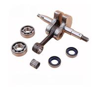 DORFEY Kit de joint d'huile de vilebrequin en acier durable, roulements à billes de vilebrequin, adapté aux pièces de tronçonneuse H-u-s-q-v-a-r-n-=a 61 268 272 XP # 503 61 33-71