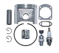 DORFEY Kit de segments de piston de 50 mm for tronçonneuse H-u-s-q-v-a-r-n=a 268 268XP, joint de palier de soupape de décompression, pièces de rechange for motosierra gasolina