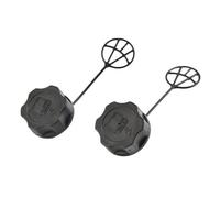 DORFEY Lot de 2 bouchons de réservoir d'essence multi-carburant for tondeuses à gazon Nemaxx, Berlan, Monzana et GartenXL
