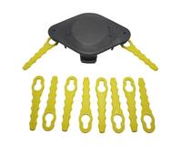 DORFEY Pièces de tête de coupe RYO-BI avec lame for tondeuse à gazon de rechange RAC155, jeu de 10 lames