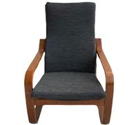 Dorian Home Housse de Coussin pour Fauteuil Poang en Tissu Technique élastique - Revêtement Pratique à Monter, Lavable en Machine, Pas de Repassage