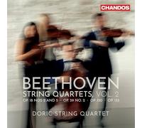 DORIC STRING QUARTET - BEETHOVEN - STRING QRTS VOL 2 - CD - E4z