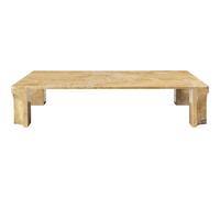 Doric Table basse 140x80 cm Miel Ambre