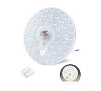 DoRight 24W Module Anneau LED, avec Support Magnétique Retrofit 4000K Blanc Naturel Kit de Conversion pour Plafonniers et Appliques Murales Remplacement de La Lampe Fluorescente Circulaire