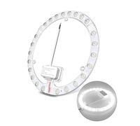 DoRight 24W Module Anneau LED avec Support Magnétique Retrofit Blanc Froid 6000k Kit de Conversion pour Plafonniers et Appliques Murales Remplacement de La Lampe Fluorescente Circulaire AC220-240V