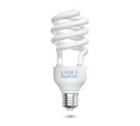 DoRight 5.0 26W Reptile UVB Ampoule compact UVA Lamp,E27 animaux lampe fluorescente,AC 220-240V lampe UVB pour lézard caméléon léopard gecko vivarium tortue réservoir 1 pièce