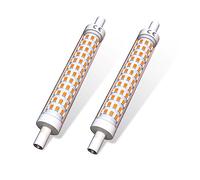 DoRight Ampoule LED R7s 118mm, 15W R7s LED Double Extrémité Lampe Linéaire, Remplace 150W J118 Lampe Halogène, Blanc Chaud 3000K, Angle de Faisceau de 360°, Non Dimmable, Lot de 2