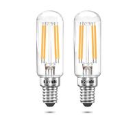DoRight E14 LED Hotte Machine Ampoules Dimmables 4W T26 Tube Filament Ampoules Mini Blanc Chaud 2700K, Équivalent à 40W Ampoules à Incandescence pour Réfrigérateur/Micro - Ondes/Machine à Coudre