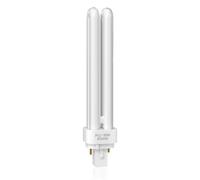 DoRight G24d-2 18W Lampe Fluorescente Compacte 2 Broches - Tube Double Torsion 2U Lampe Économiseur d'Énergie Blanc Froid 6500K Ampoule CFL Lampe PLC Non Gradable pour Couloir, Salle de Bains(1 Pièce)