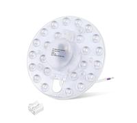 DoRight Module LED Ronde 12W de Rechange pour Plafonnier Avec Aimant Blanc Neutre 4000K Lampe Remplacement de la Source Lumineuse neno Round Adaptée au Châssis de Plafonnier en fer 220V