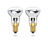 DoRight R39 E14 Ampoules à réflecteur, ampoule de lampe à lave 25W 240V Spot à réflecteur blanc chaud 2400-2600K pour luminaires suspendus pour chambres à coucher (paquet de 2)