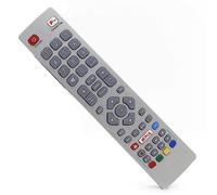 d'origine SHW/RMC/0121 Télécommande pour Sharp Aquos UHD 4K Freeview TV avec Netflix Youtube LC-48CFC6002KF LC-48CFG6001KF LC-48CFG6002KF LC-49CFG6001KF LC-49CFG6002KF LC-50CDF6001KF