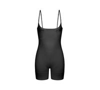 DORINA Absolute Sculpt Combinaison Ouverte à Contrôle Fort pour Femmes, sans Coutures, Longueur Mi-Cuisse, Bretelles Multipoignées Ajustables, Entrejambe Ouvert, Noir