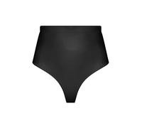 DORINA Absolute Sculpt String Taille Moyenne à Contrôle Fort pour Femmes, Shapewear sans Coutures avec Panneaux Bondés, Fini Lisse et Invisible, Noir