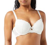Dorina Celine - Soutien-Gorge avec Armatures pour Femme, Non Rembourré, Bonnets Moulés avec Dentelle Florale, Bretelles Réglables en Picot, Doublure en Mesh de Soutien