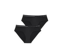 DORINA - Culottes de Période, Pack de 2 Culottes Style Hipster Résistantes aux Fuites, Microfibre Douce Laminée pour Flux Léger à Moyen, Alternative Écologique, Noir