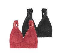 Dorina Femme Lana-d-2pp Soutien-Gorge, Noir, 110C EU