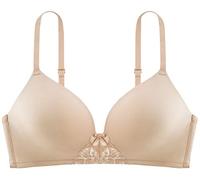 Dorina MICHELLE sans armatures Soutien-gorge sans armatures Femme NA Beige (Nude) Taille fabricant: 85B lot de