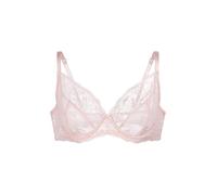 Dorina Perfect Lace Soutien-Gorge à Bonnets Entiers à Armatures - Légèrement Rembourré pour Forme Naturelle - Tissu Lisse & Soutien Réglable, Rose
