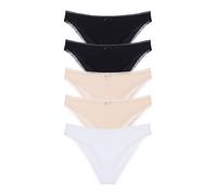 Dorina Slip beige / noir / blanc, Taille M