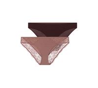 Dorina Slip chocolat / rose ancienne, Taille M
