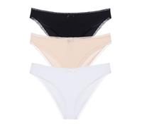 Dorina Slip nude / noir / blanc, Taille M