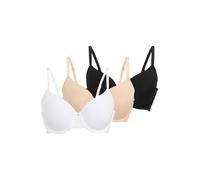 Dorina Soutien-gorge 'ADELE' écru / noir / blanc, Taille 90