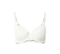 Dorina Soutien-Gorge Femme Celine Demi - Légèrement rembourré, À Armatures, Bonnets Moulés, Dentelle Florale, et Dos en U (U-Back) pour Un Maintien Optimal, Ivoire