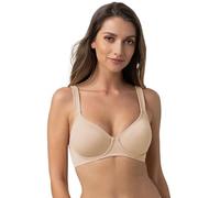 Dorina Soutien-Gorge Femme Lindsay - À Armatures, Non Rembourré, Couverture Totale, Bonnets Moulés, Microfibre Douce, Bretelles Réglables pour Confort Toute la Journée, Beige