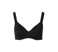 Dorina Lindsay - Soutien-Gorge avec Armatures pour Femme, Non Rembourré, Couverture Totale, Microfibre Douce avec Bretelles Réglables pour Un Confort Toute la Journée, Noir