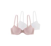 Dorina Soutien-gorge 'LOUISE' rose pastel / blanc, Taille 95
