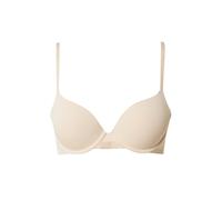 DORINA Michelle Soutien-Gorge Balconnet Femme, Légèrement Rembourré, avec Armatures, Bretelles Multi-Positions Réglables, Microfibre Marron Doux, Beige