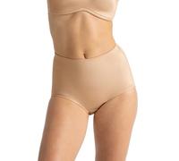 DORINA Sublime Sculpt Culotte Taille Mi-Femme, Shapewear Contrôle Moyen, Doublure en Maille Énergisante, Tissu Micro, Beige