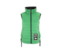 DORIS STREICH Gilet matelassé vert | 44