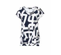 DORIS STREICH T-shirt bleu marine | 44