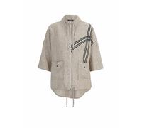 DORIS STREICH Veste en lin beige | 52