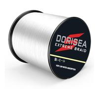 DORISEA Extreme Braid Fil de pêche tressé 100% PE 300 m 2,7 à 249,5 kg Résistance à l'abrasion Incroyable Superline sans étirement Petit diamètre