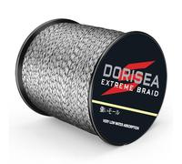 DORISEA Extreme Braid Fil de pêche tressé 100% PE 300 m 2,7 à 249,5 kg Résistance à l'abrasion Incroyable Superline sans étirement Petit diamètre