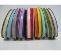 DorisEvents Ruban en organza 50 m x 6 mm - Ivoire Altesse