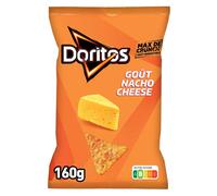Doritos Chips Tortilla Goût Nacho Cheese 160 g